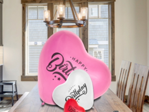 Hartjes ballonnen